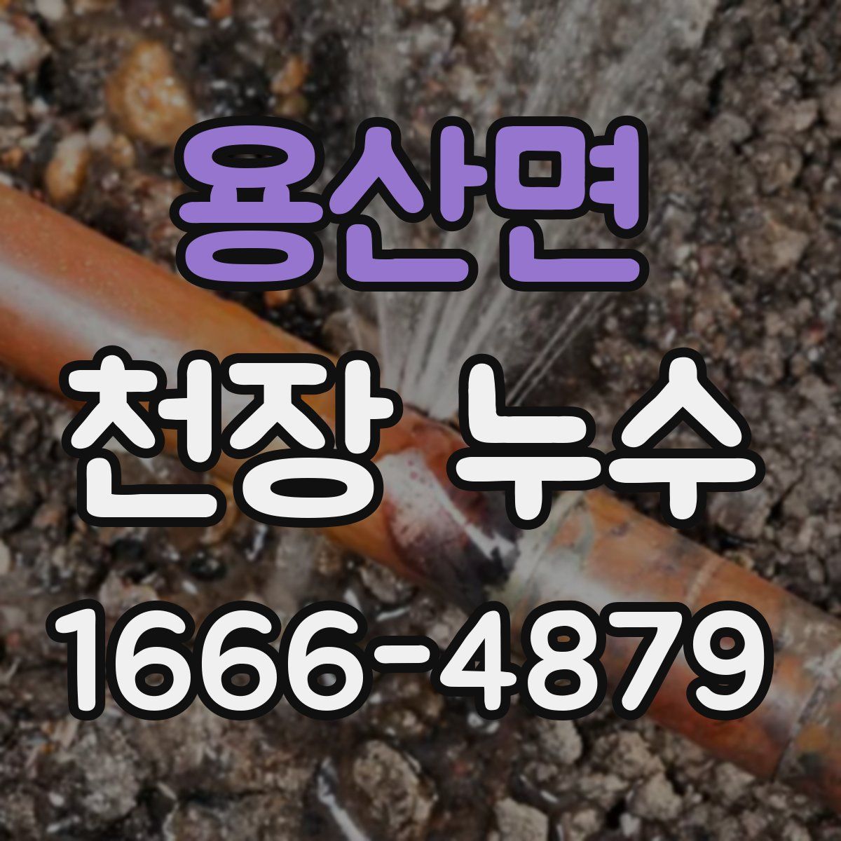 용산면 천장 누수