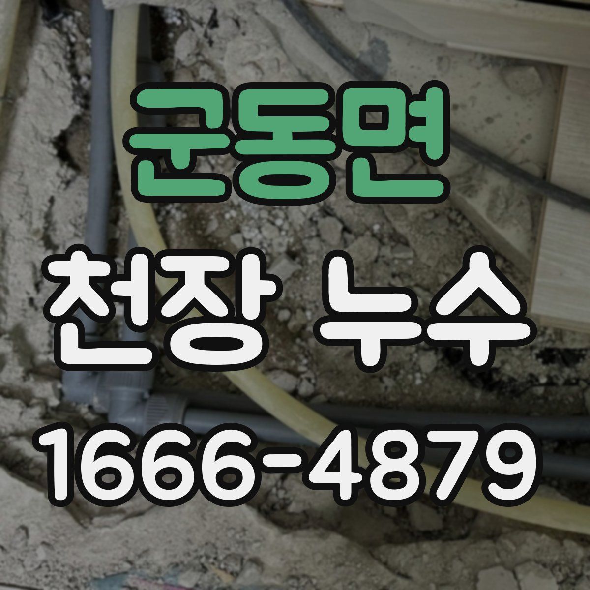 군동면 천장 누수