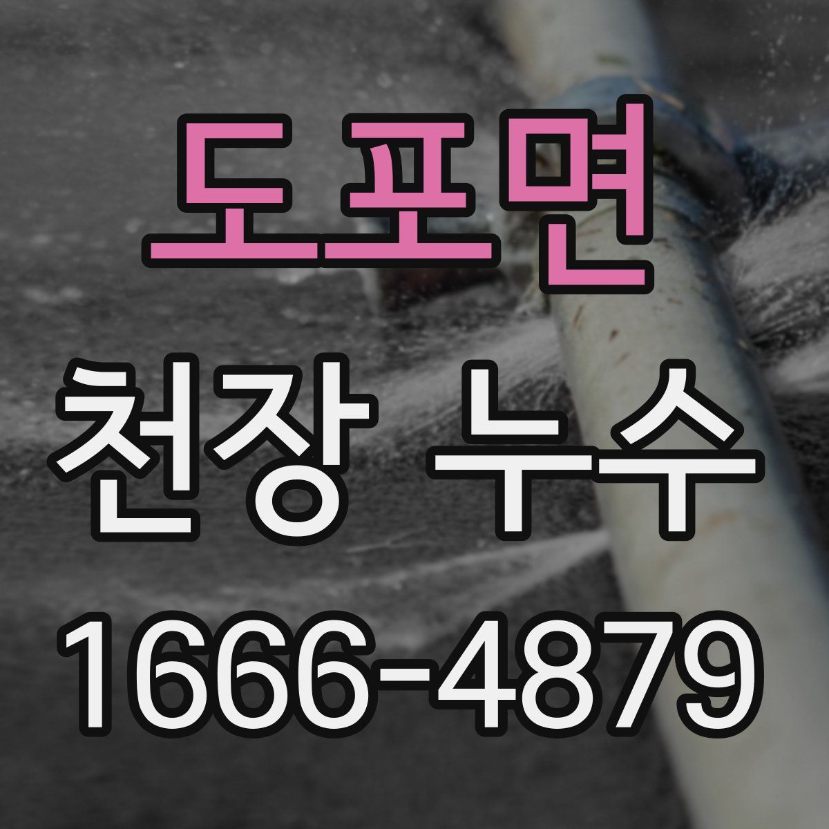 도포면 천장 누수