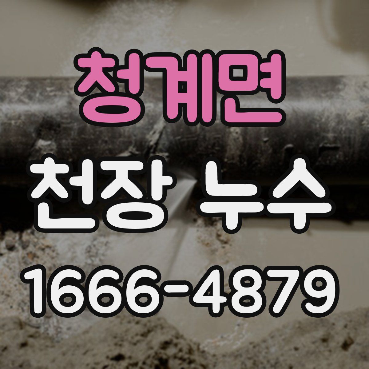 청계면 천장 누수