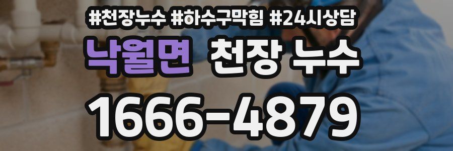 낙월면 천장 누수