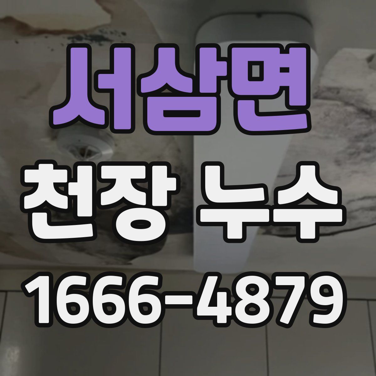 서삼면 천장 누수