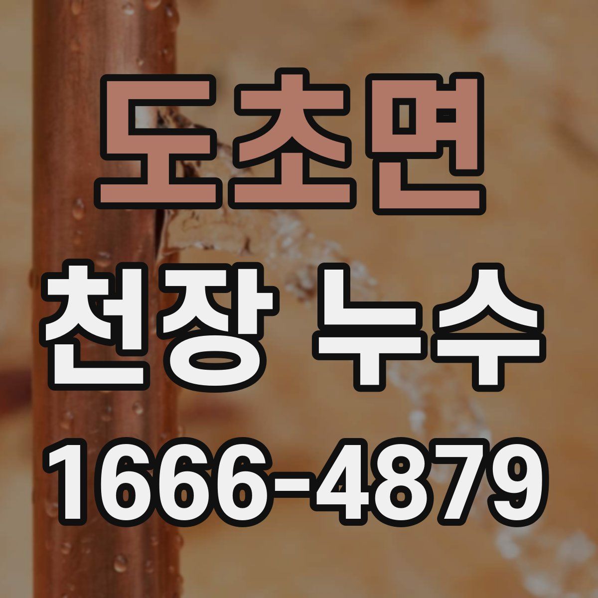 도초면 천장 누수