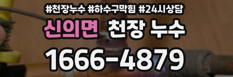 신의면 천장 누수