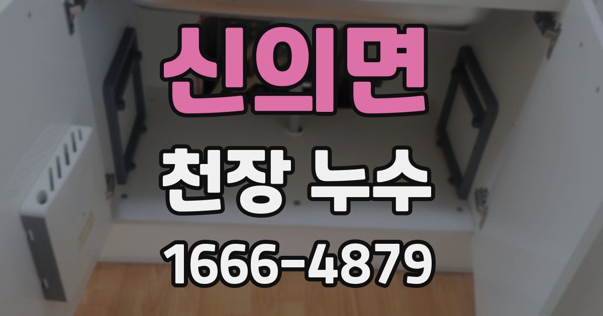 신의면 천장 누수