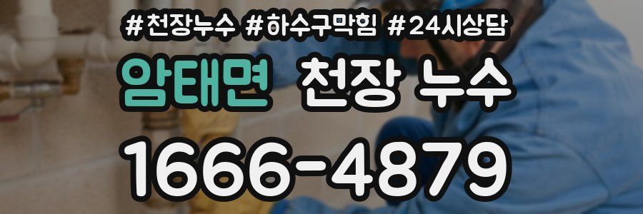 암태면 천장 누수