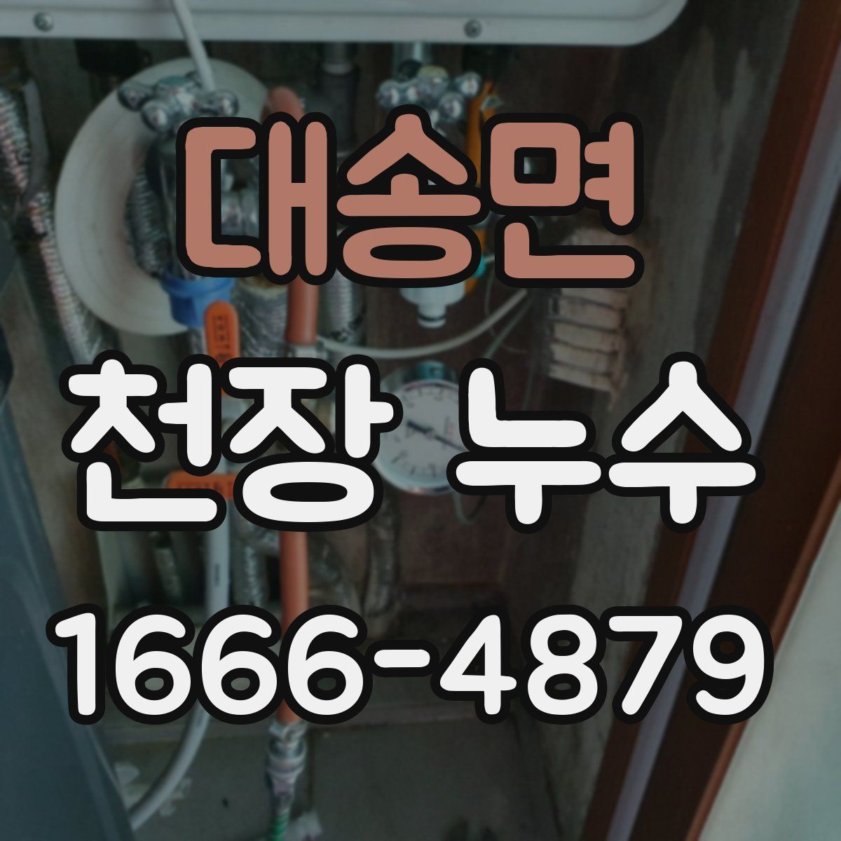 대송면 천장 누수