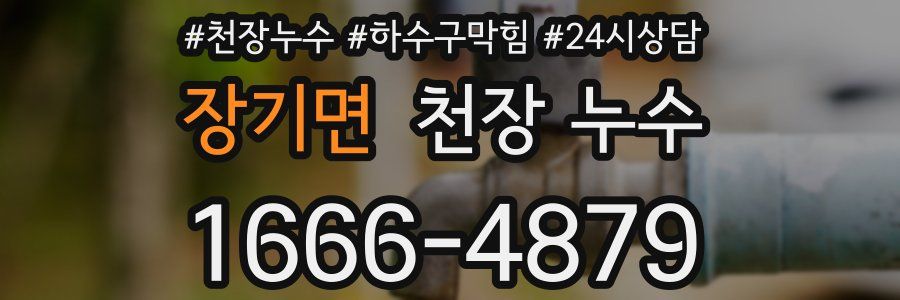 장기면 천장 누수