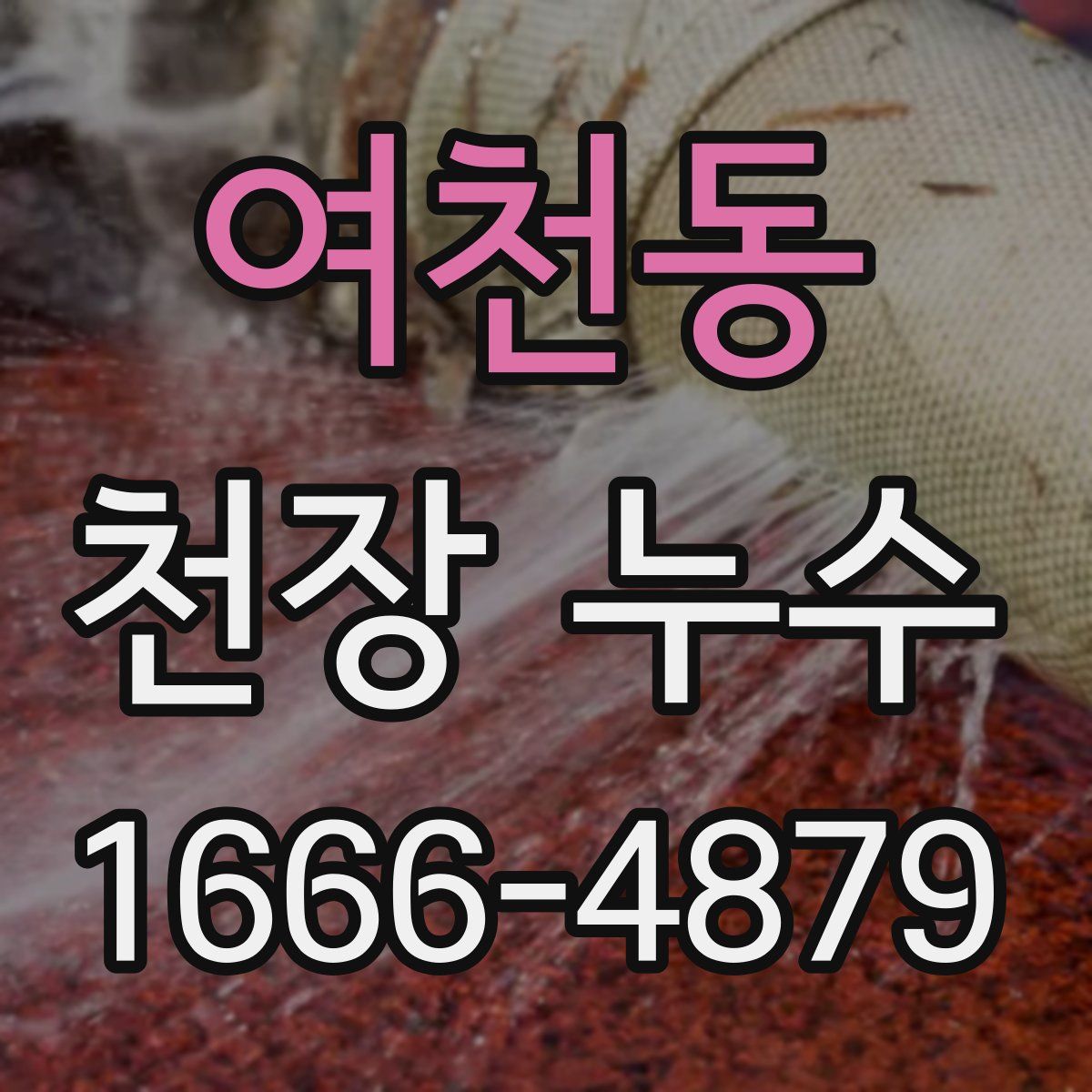 여천동 천장 누수