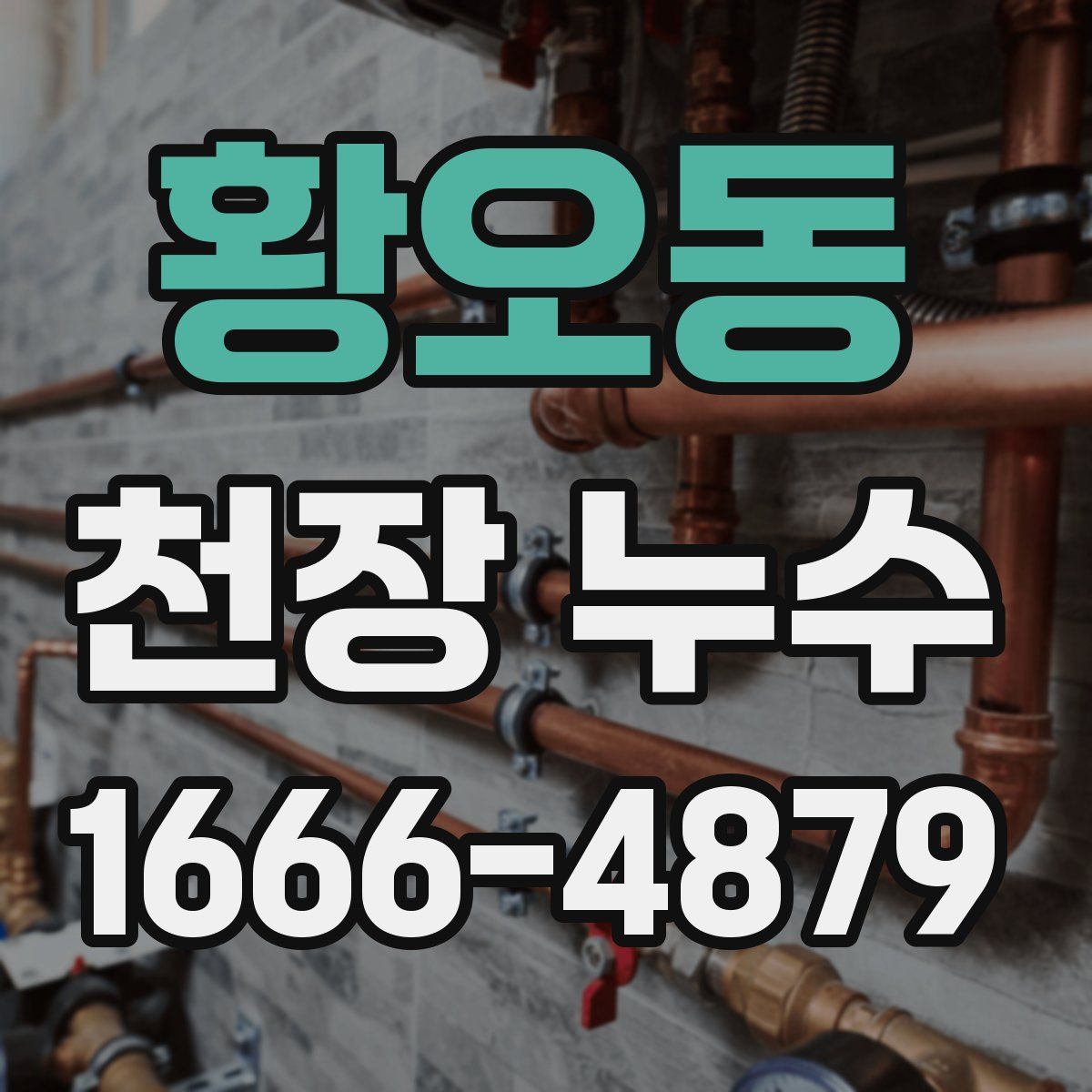 황오동 천장 누수