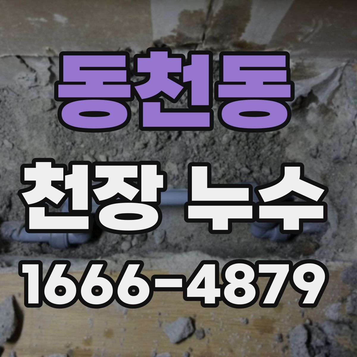 동천동 천장 누수