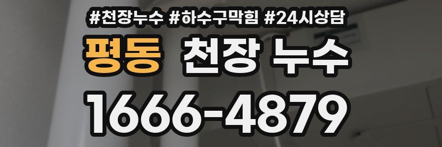 평동 천장 누수