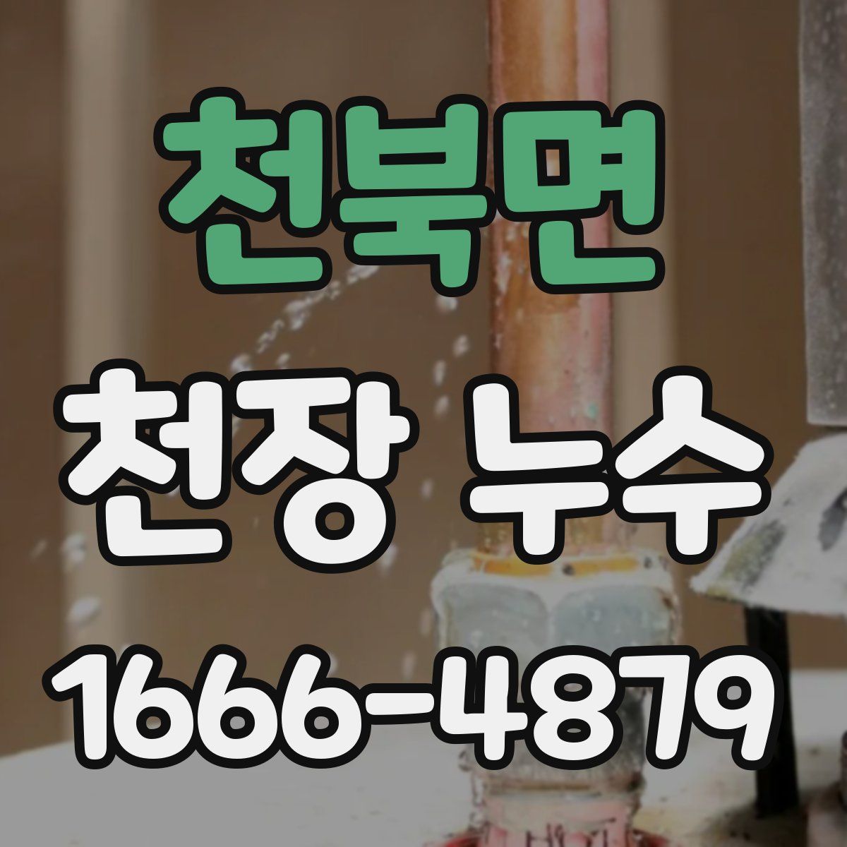 천북면 천장 누수