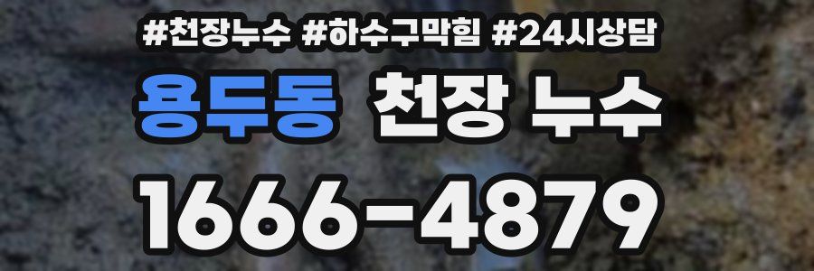 용두동 천장 누수