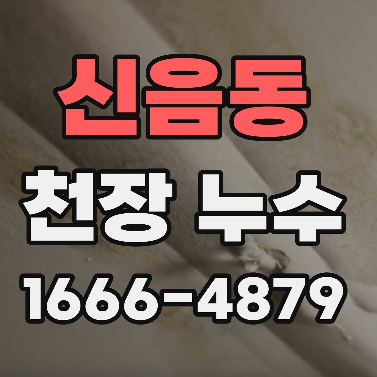 신음동 천장 누수