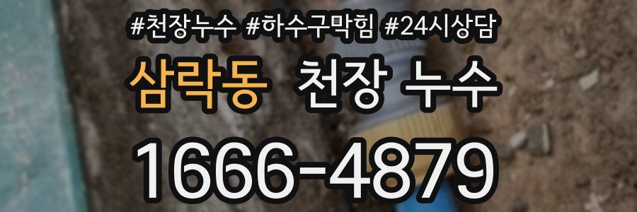 삼락동 천장 누수