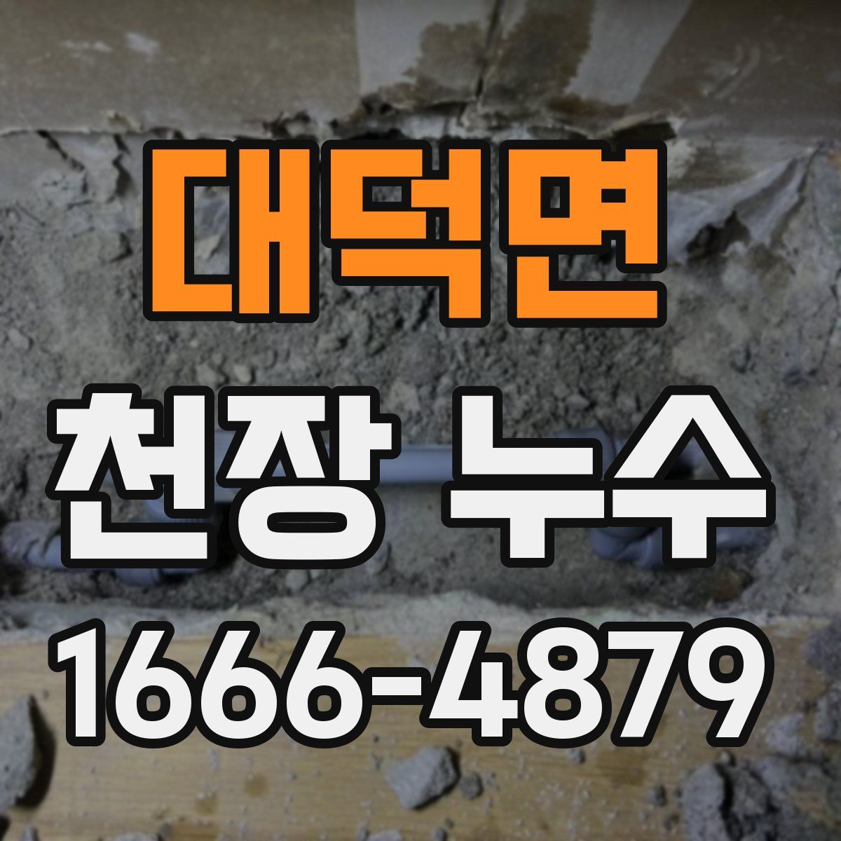 대덕면 천장 누수