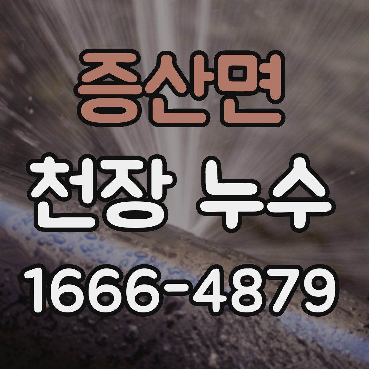 증산면 천장 누수