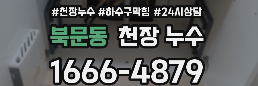 북문동 천장 누수