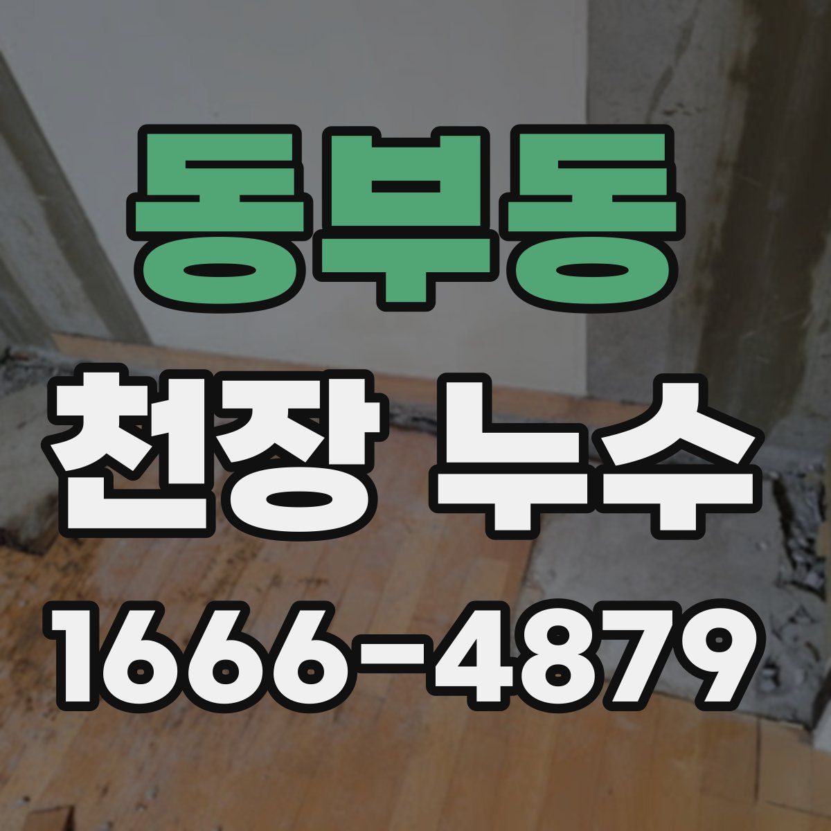 동부동 천장 누수