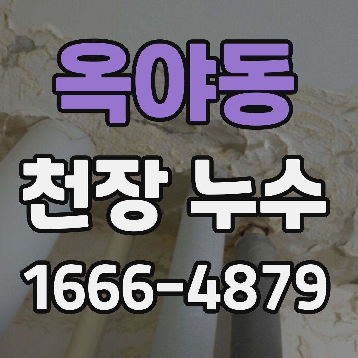 옥야동 천장 누수