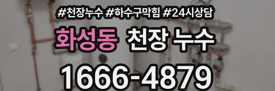 화성동 천장 누수