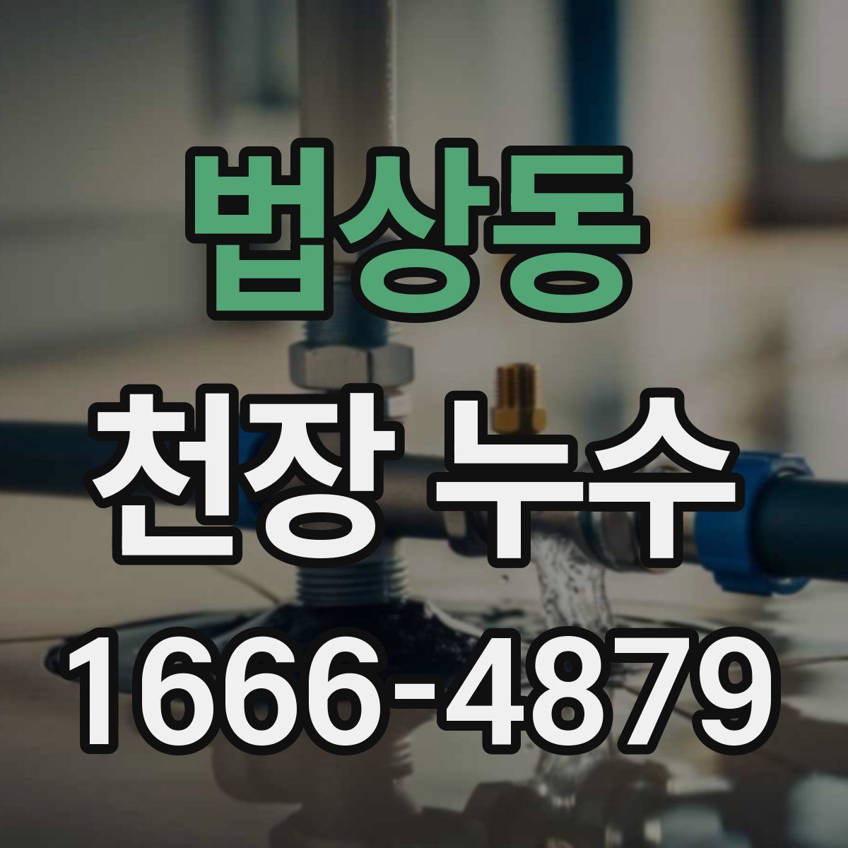 법상동 천장 누수