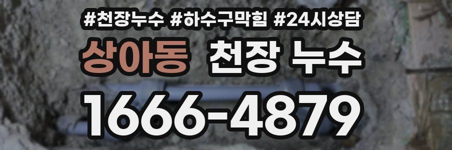 상아동 천장 누수