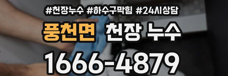 풍천면 천장 누수