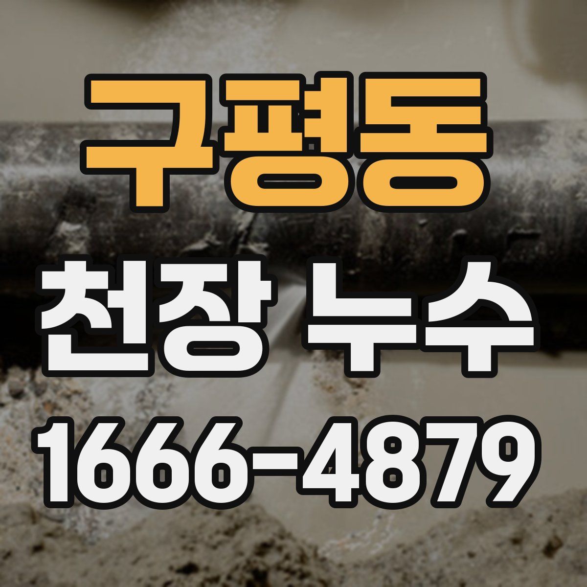 구평동 천장 누수