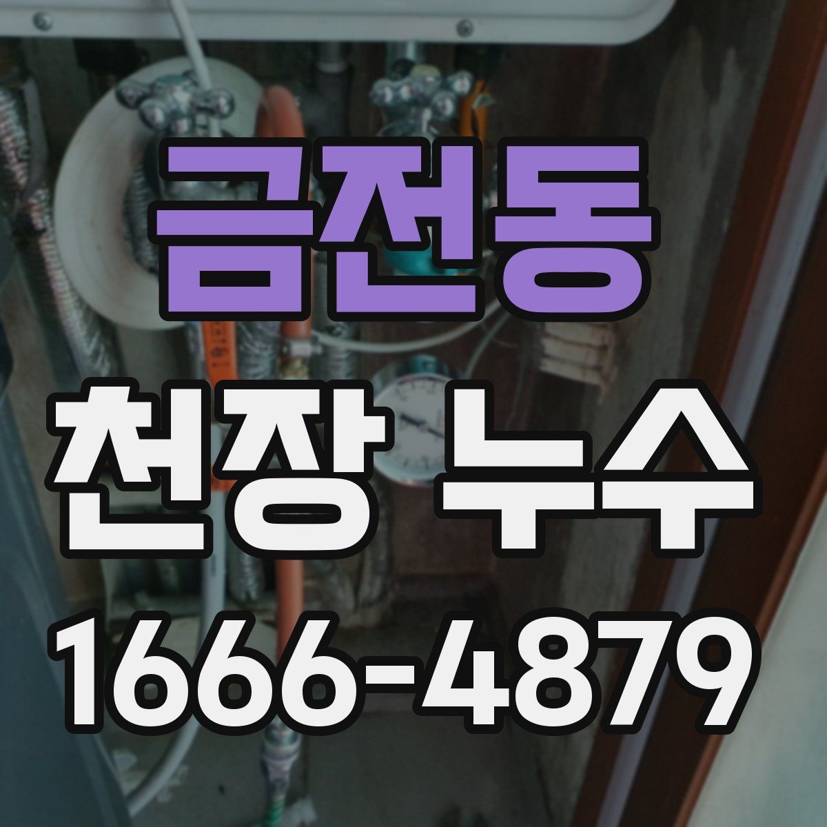 금전동 천장 누수