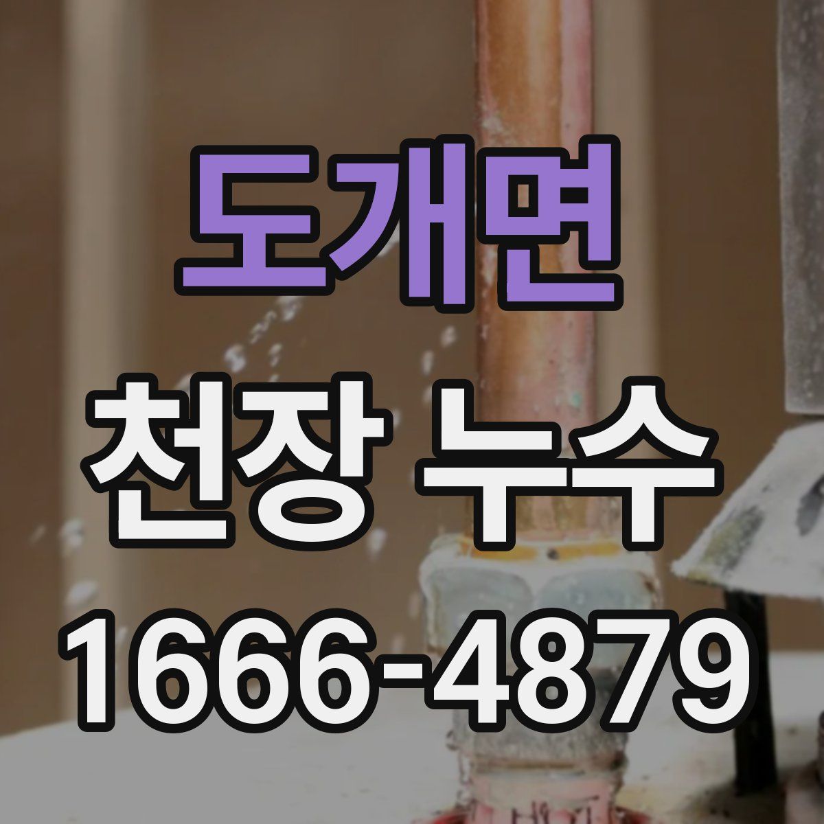 도개면 천장 누수