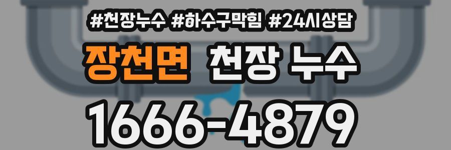 장천면 천장 누수