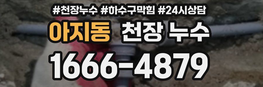 아지동 천장 누수