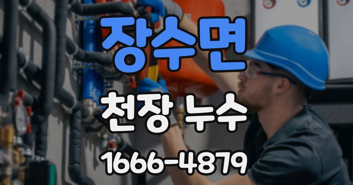 장수면 천장 누수