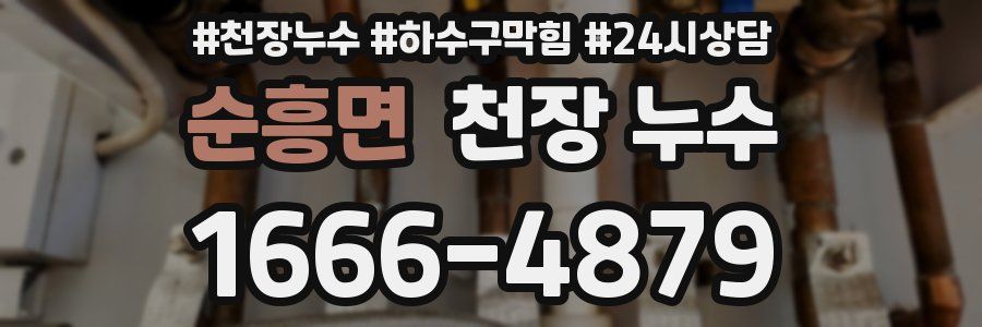 순흥면 천장 누수