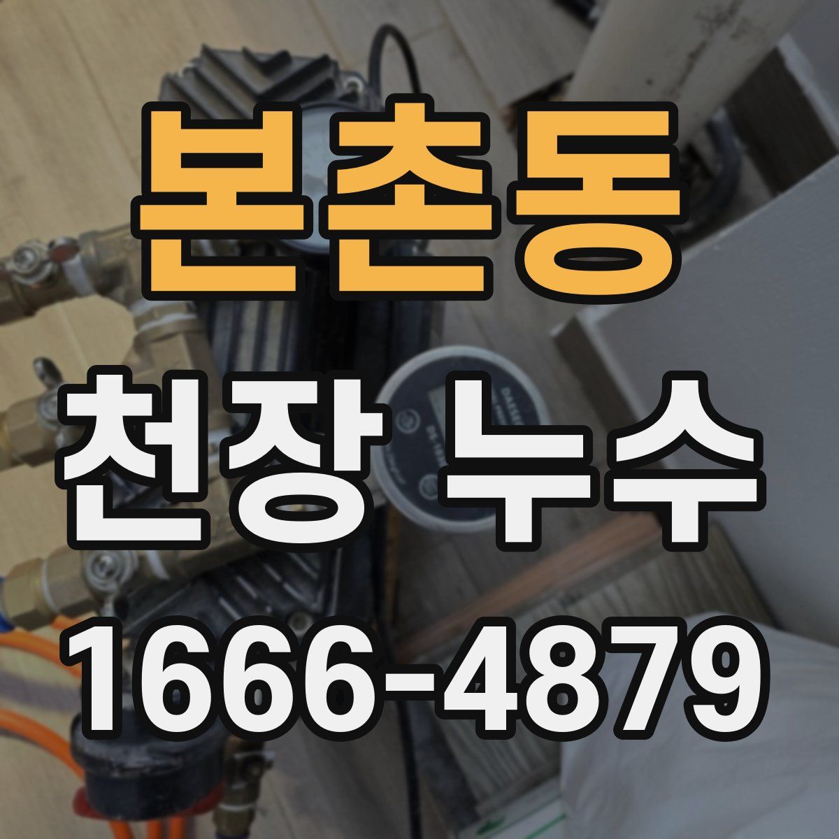 본촌동 천장 누수