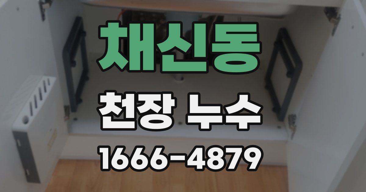 채신동 천장 누수