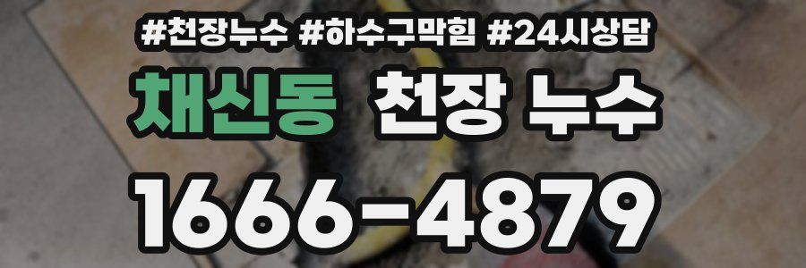 채신동 천장 누수