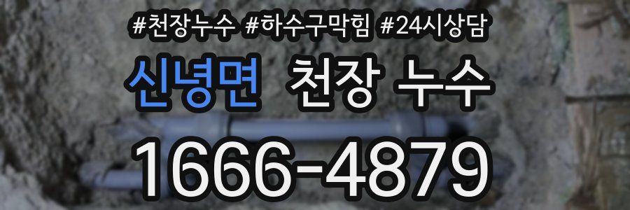 신녕면 천장 누수