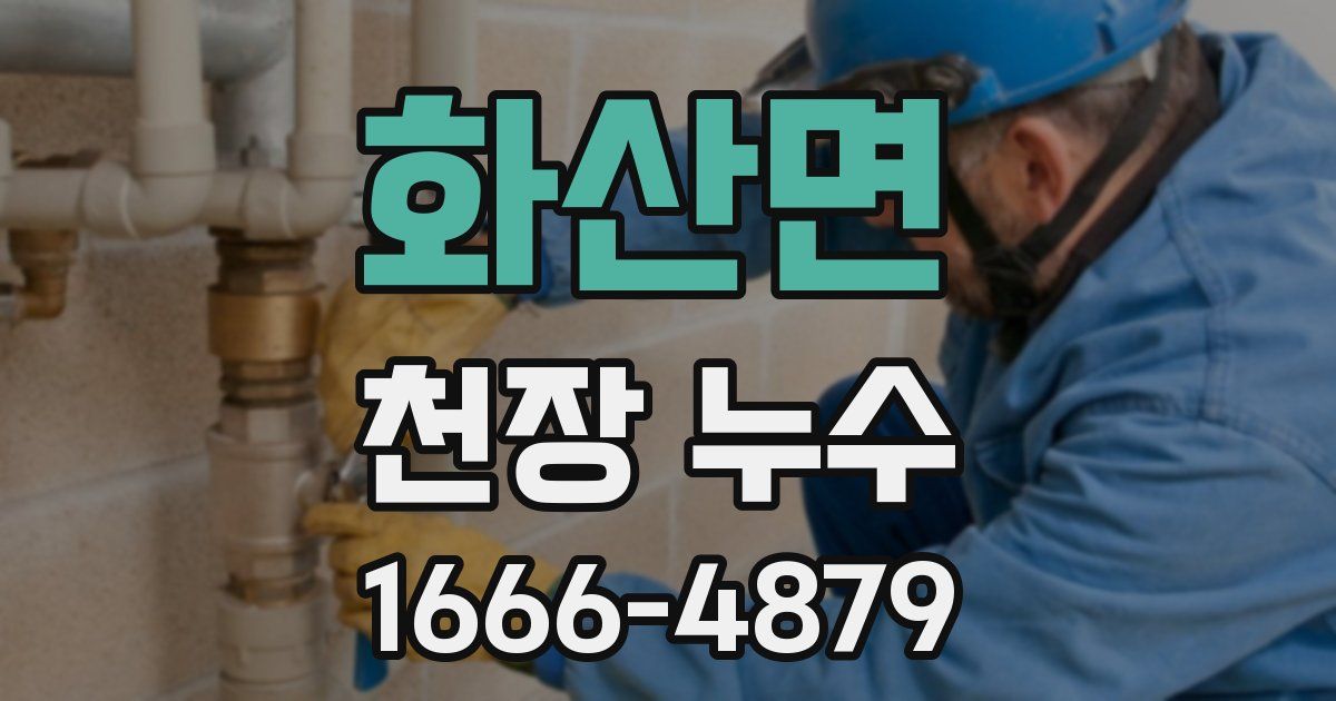 화산면 천장 누수