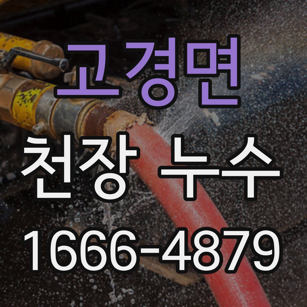 고경면 천장 누수