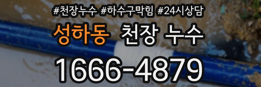 성하동 천장 누수