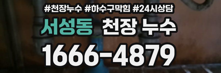 서성동 천장 누수