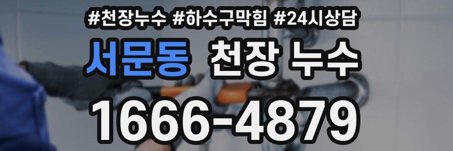 서문동 천장 누수