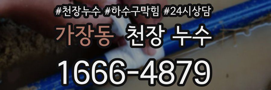 가장동 천장 누수