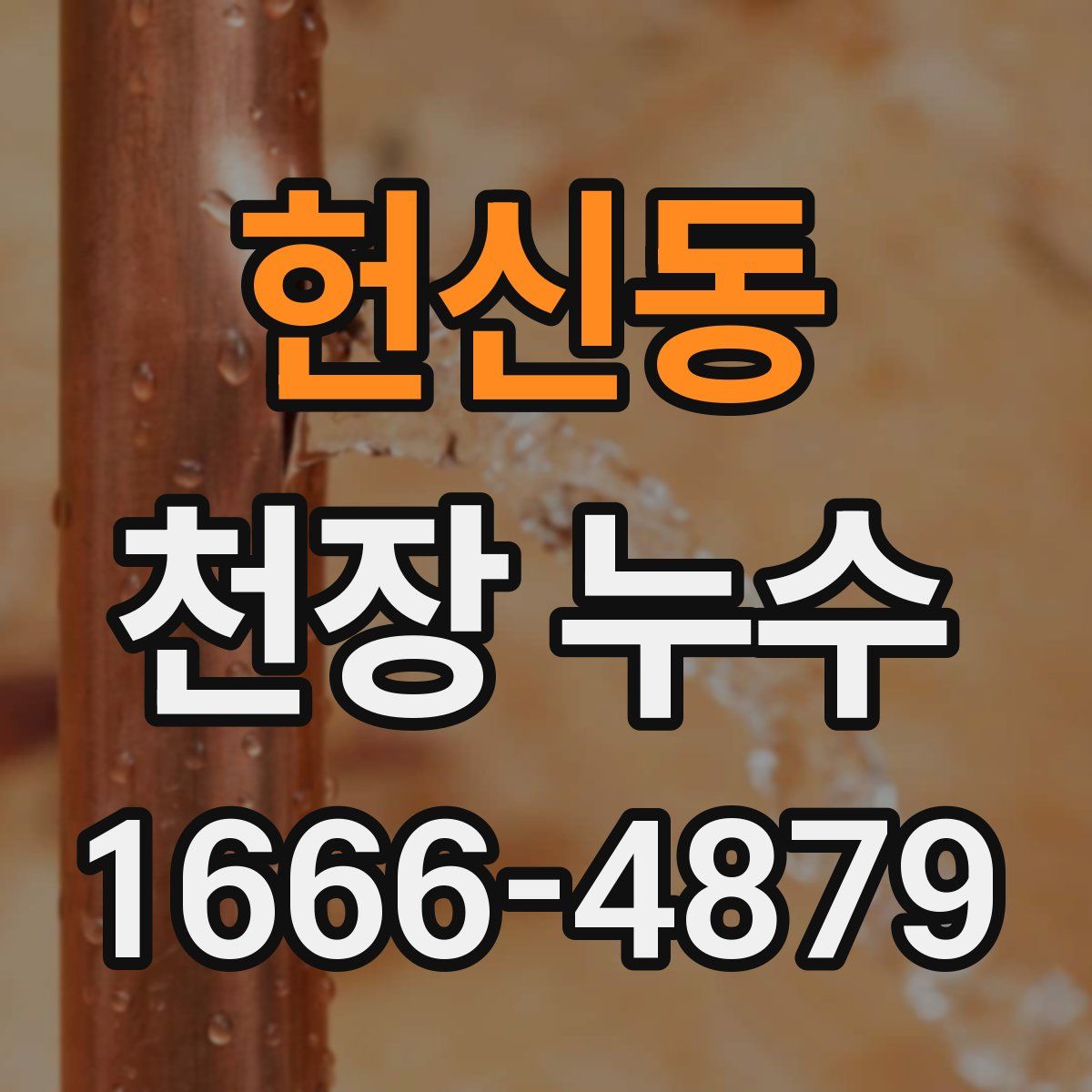 헌신동 천장 누수