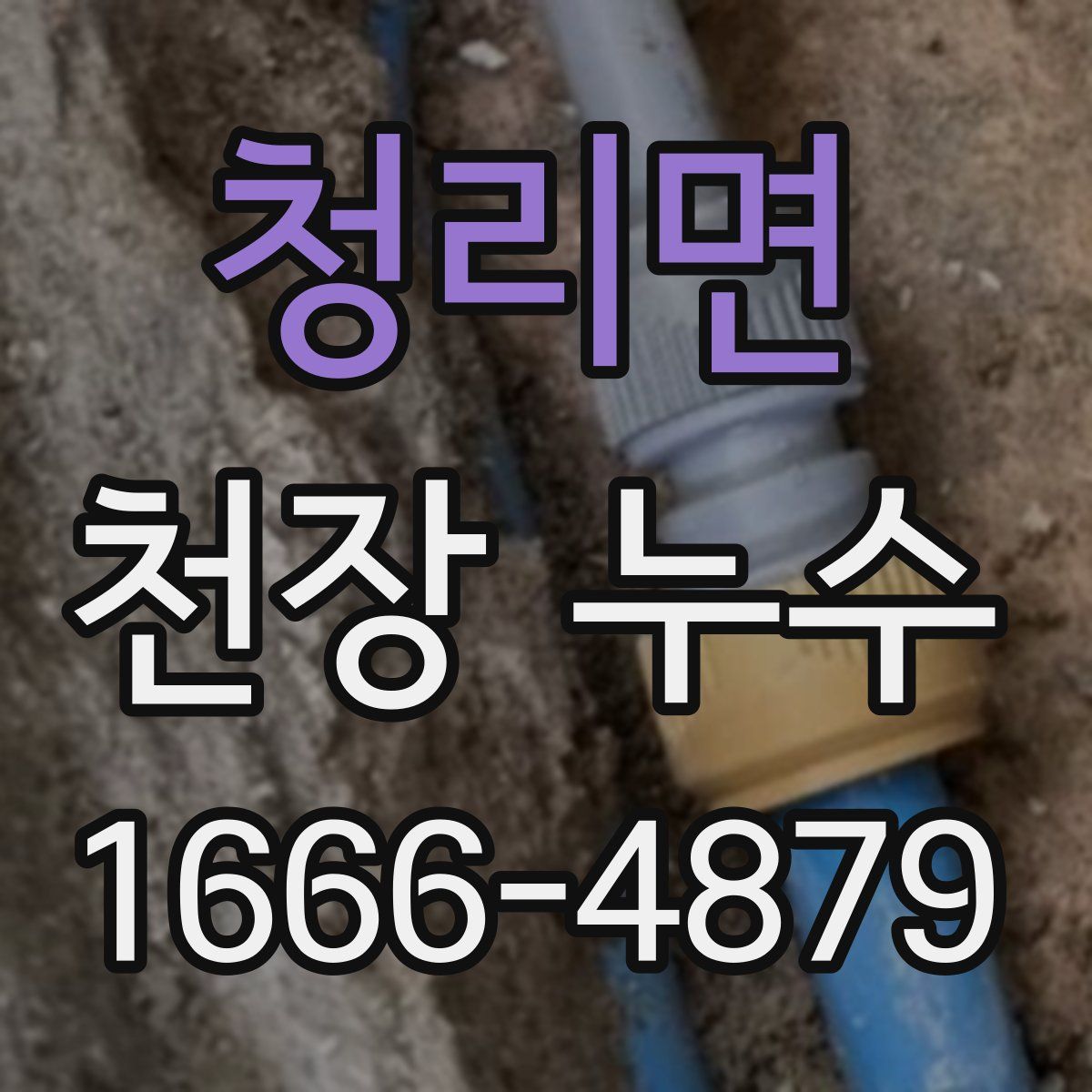 청리면 천장 누수