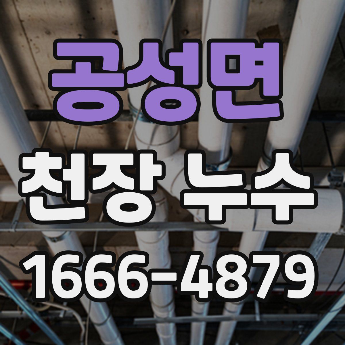 공성면 천장 누수