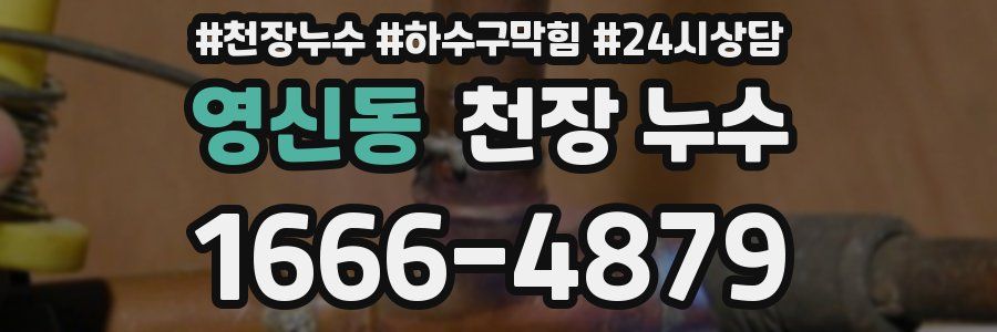 영신동 천장 누수